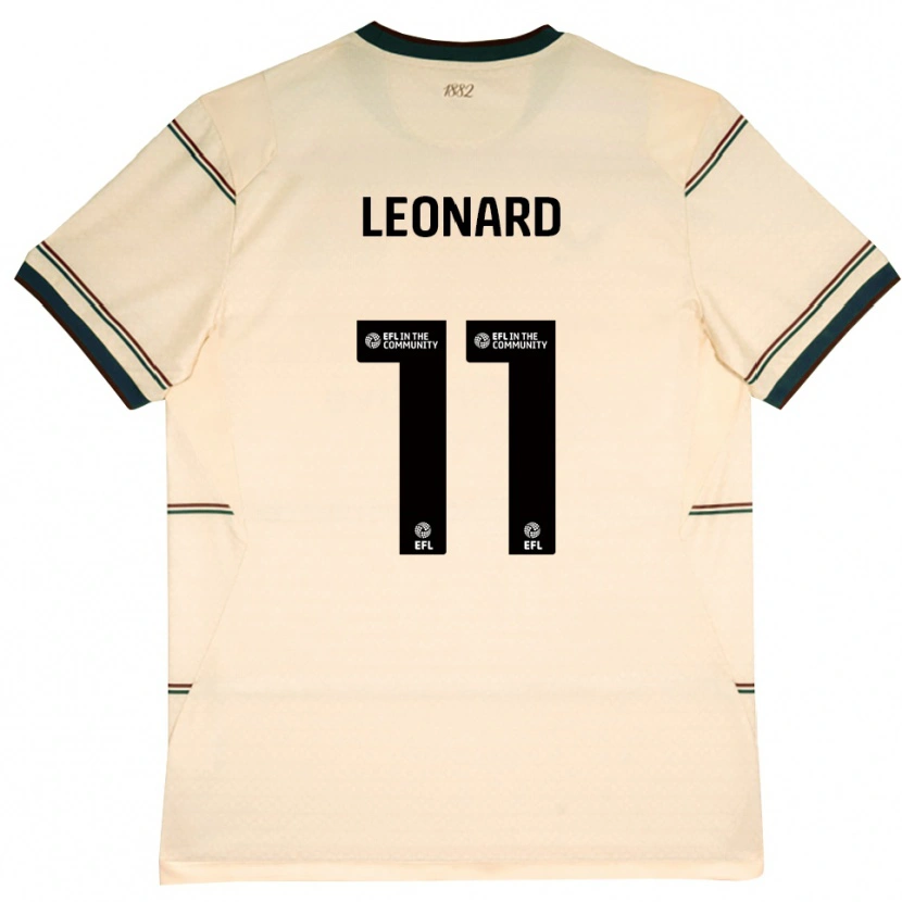 Danxen Mujer Camiseta Tambwe Leonard #11 Beige Borgoña 2ª Equipación 2026/27 La Camisa México