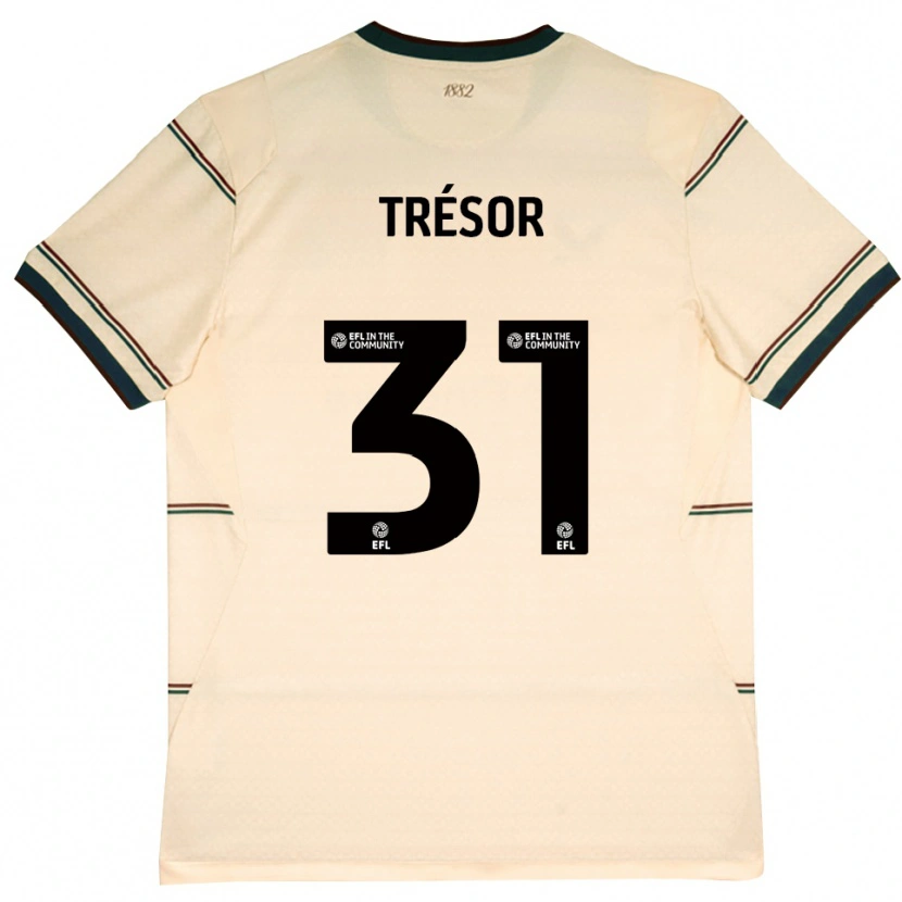 Danxen Mujer Camiseta Mike Tresor #31 Beige Borgoña 2ª Equipación 2026/27 La Camisa México