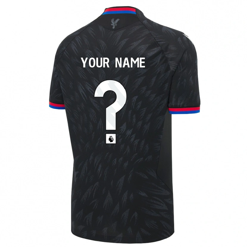 Danxen Mujer Camiseta Su Nombre #0 Negro Azul Rojo 2ª Equipación 2026/27 La Camisa México