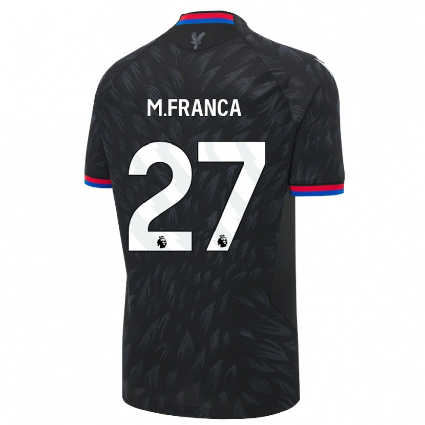 Danxen Mujer Camiseta Matheus França #27 Negro Azul Rojo 2ª Equipación 2026/27 La Camisa México