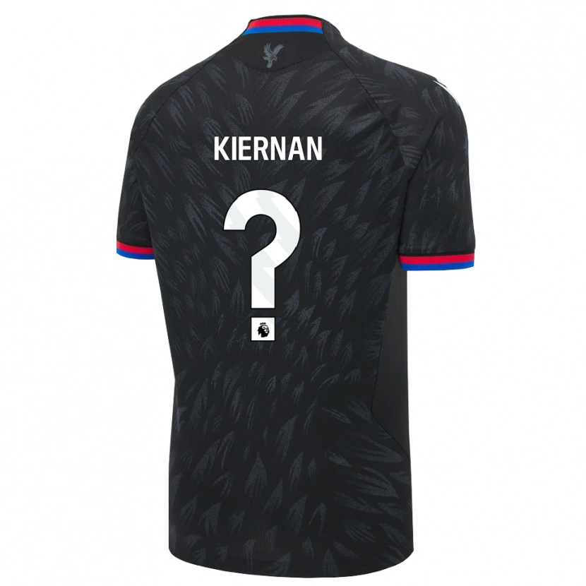 Danxen Mujer Camiseta Brendan Kiernan #0 Negro Azul Rojo 2ª Equipación 2026/27 La Camisa México