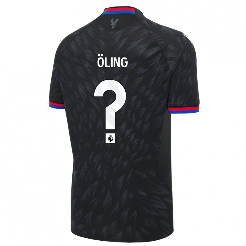Danxen Mujer Camiseta Ria Öling #0 Negro Azul Rojo 2ª Equipación 2026/27 La Camisa México
