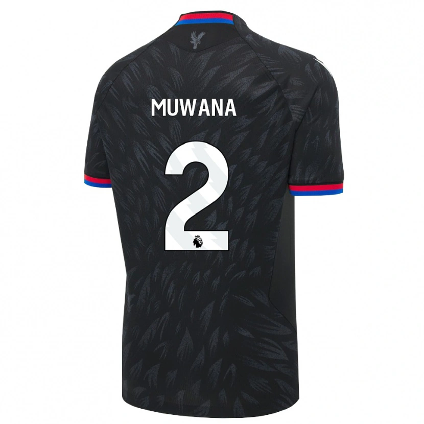Danxen Mujer Camiseta Joshua Muwana #2 Negro Azul Rojo 2ª Equipación 2026/27 La Camisa México