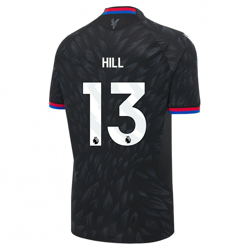 Danxen Mujer Camiseta Marcus Hill #13 Negro Azul Rojo 2ª Equipación 2026/27 La Camisa México