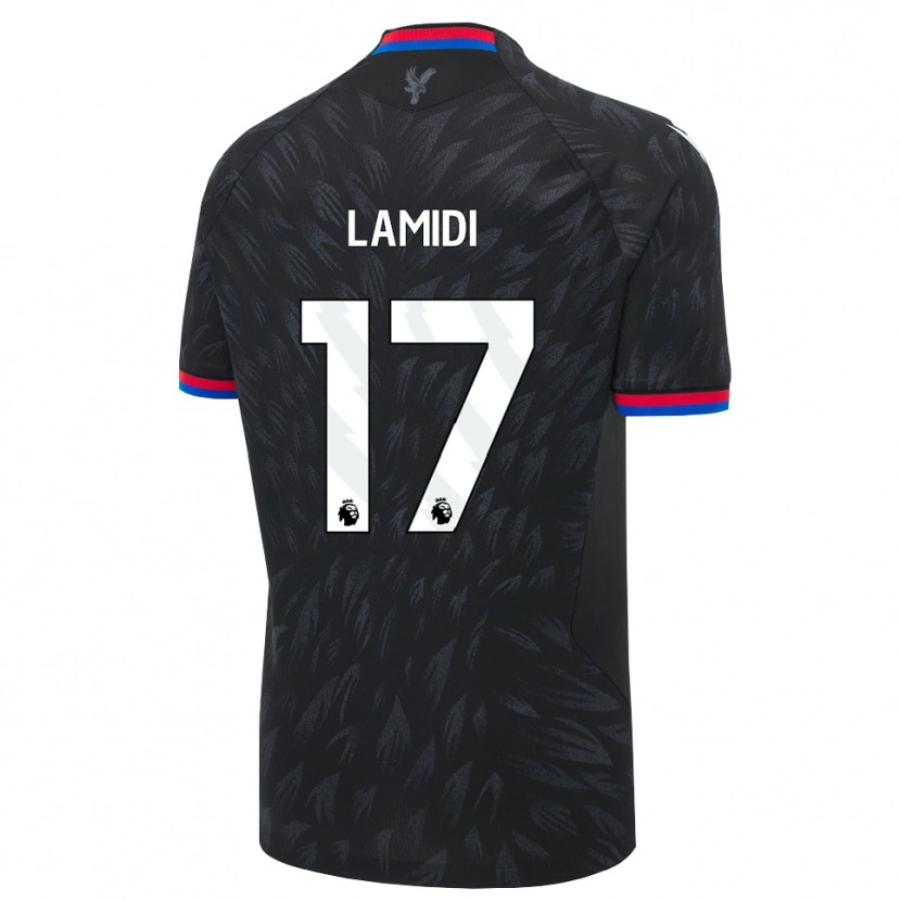Danxen Mujer Camiseta Oladotun Lamidi #17 Negro Azul Rojo 2ª Equipación 2026/27 La Camisa México
