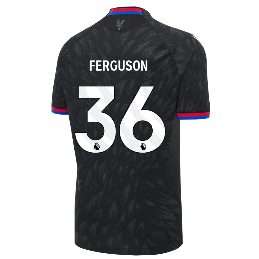 Danxen Mujer Camiseta Nathan Ferguson #36 Negro Azul Rojo 2ª Equipación 2026/27 La Camisa México