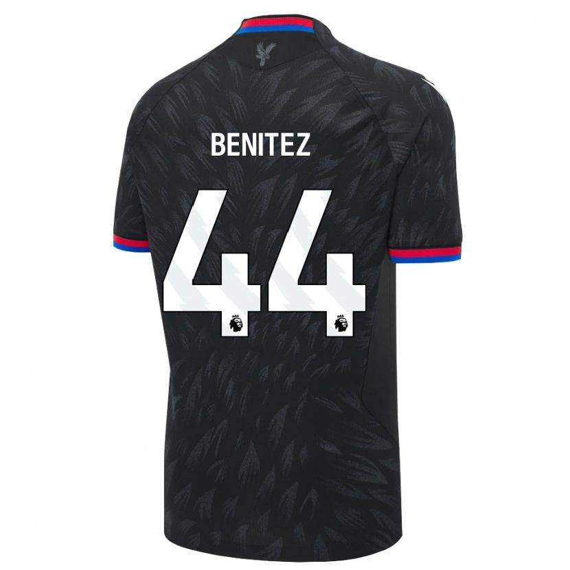 Danxen Mujer Camiseta Walter Benítez #44 Negro Azul Rojo 2ª Equipación 2026/27 La Camisa México