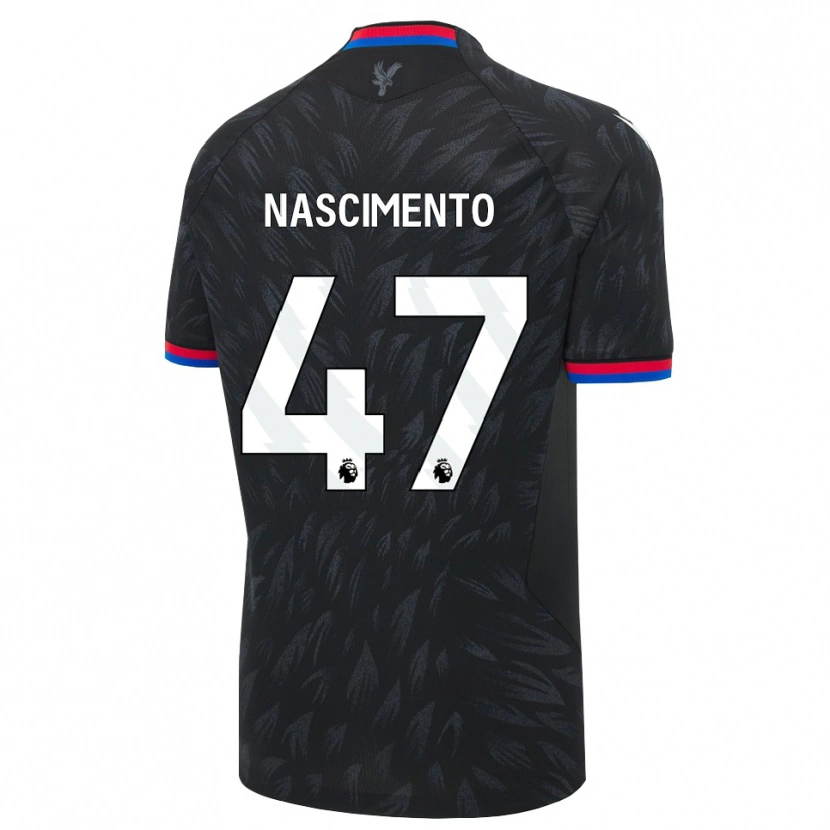Danxen Mujer Camiseta Adler Nascimento #47 Negro Azul Rojo 2ª Equipación 2026/27 La Camisa México
