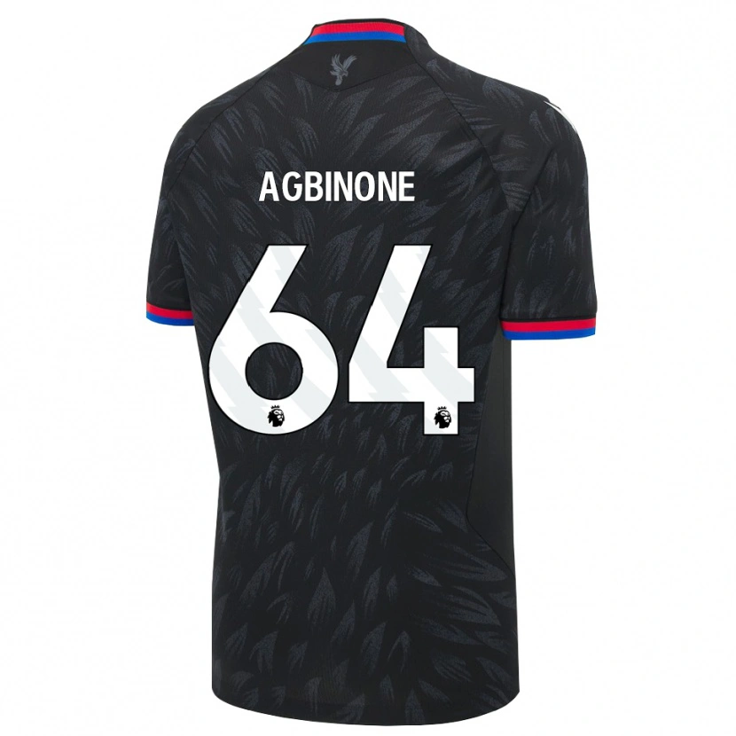 Danxen Mujer Camiseta Asher Agbinone #64 Negro Azul Rojo 2ª Equipación 2026/27 La Camisa México
