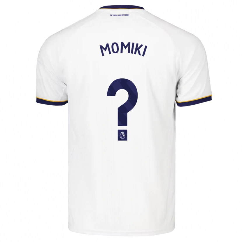 Danxen Mujer Camiseta Nicole Momiki #0 Azulmedianoche Blanco Amarillo 2ª Equipación 2026/27 La Camisa México