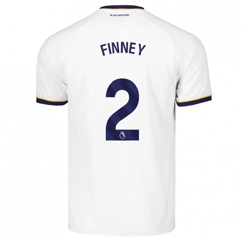 Danxen Mujer Camiseta George Finney #2 Azulmedianoche Blanco Amarillo 2ª Equipación 2026/27 La Camisa México
