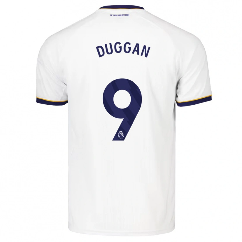 Danxen Mujer Camiseta Toni Duggan #9 Azulmedianoche Blanco Amarillo 2ª Equipación 2026/27 La Camisa México