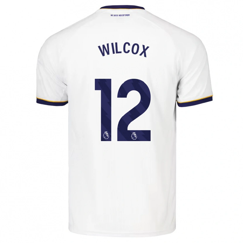 Danxen Mujer Camiseta Ted Wilcox #12 Azulmedianoche Blanco Amarillo 2ª Equipación 2026/27 La Camisa México