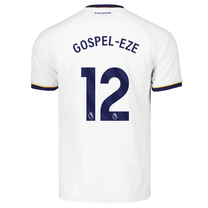 Danxen Mujer Camiseta Goodness Gospel-Eze #12 Azulmedianoche Blanco Amarillo 2ª Equipación 2026/27 La Camisa México