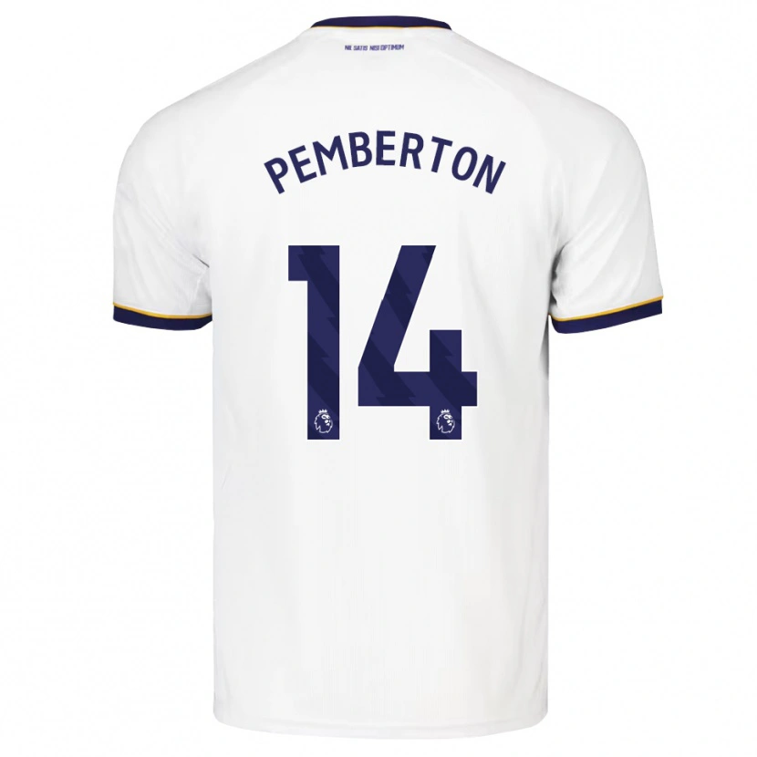 Danxen Mujer Camiseta Dafi-Tomos Pemberton #14 Azulmedianoche Blanco Amarillo 2ª Equipación 2026/27 La Camisa México