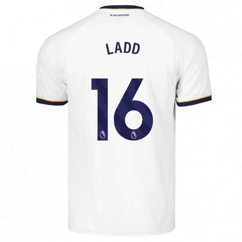 Danxen Mujer Camiseta Hayley Ladd #16 Azulmedianoche Blanco Amarillo 2ª Equipación 2026/27 La Camisa México