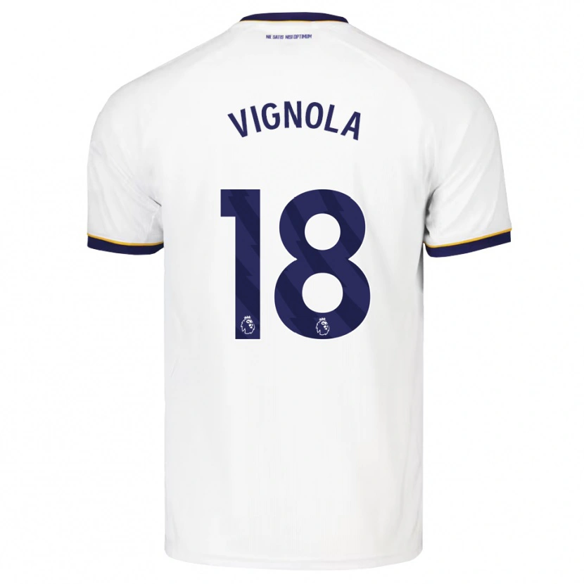 Danxen Mujer Camiseta Ornella Vignola #18 Azulmedianoche Blanco Amarillo 2ª Equipación 2026/27 La Camisa México