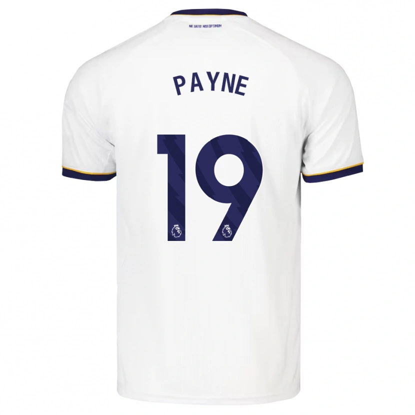 Danxen Mujer Camiseta Heather Payne #19 Azulmedianoche Blanco Amarillo 2ª Equipación 2026/27 La Camisa México