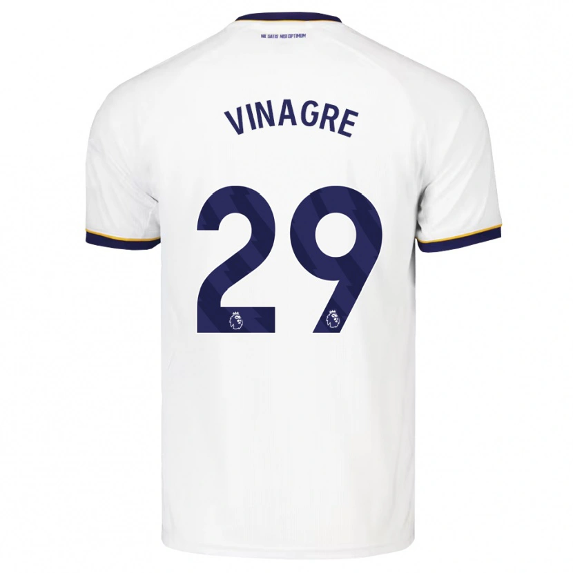 Danxen Mujer Camiseta Ruben Vinagre #29 Azulmedianoche Blanco Amarillo 2ª Equipación 2026/27 La Camisa México