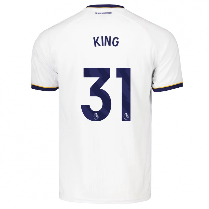 Danxen Mujer Camiseta Tom King #31 Azulmedianoche Blanco Amarillo 2ª Equipación 2026/27 La Camisa México