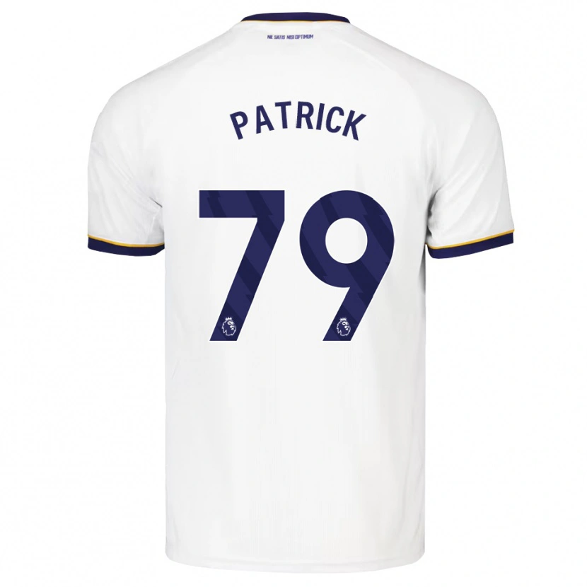 Danxen Mujer Camiseta Seve Patrick #79 Azulmedianoche Blanco Amarillo 2ª Equipación 2026/27 La Camisa México