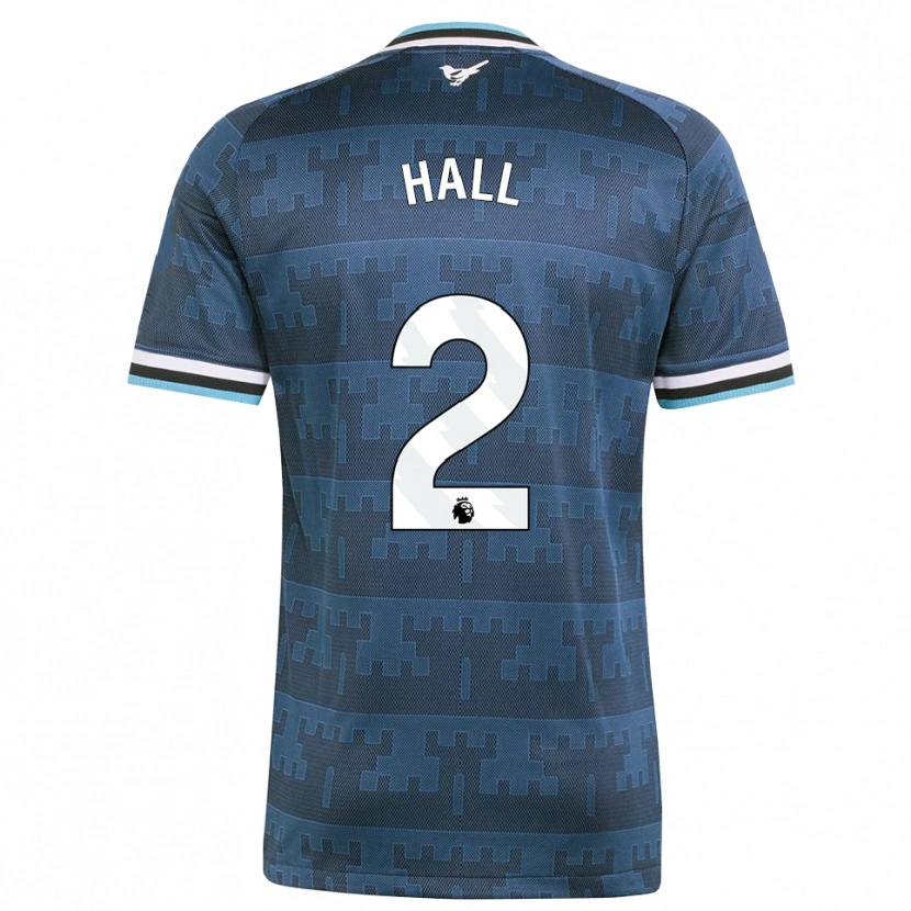 Danxen Mujer Camiseta Eli Hall #2 Amarillo Negro Azul 2ª Equipación 2026/27 La Camisa México