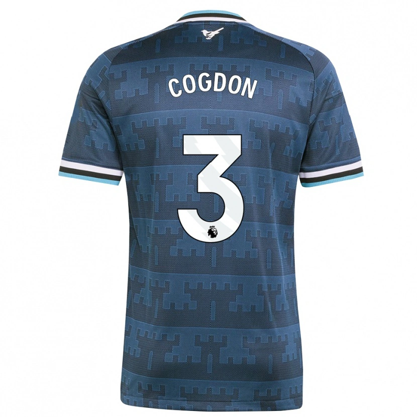 Danxen Mujer Camiseta Jude Cogdon #3 Amarillo Negro Azul 2ª Equipación 2026/27 La Camisa México