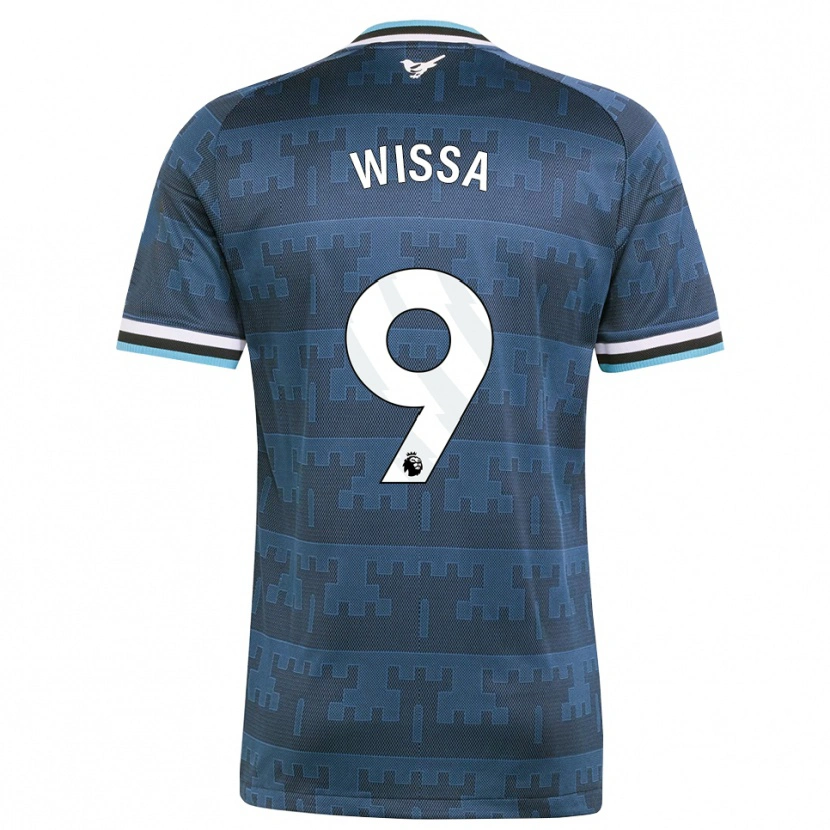 Danxen Mujer Camiseta Yoane Wissa #9 Amarillo Negro Azul 2ª Equipación 2026/27 La Camisa México