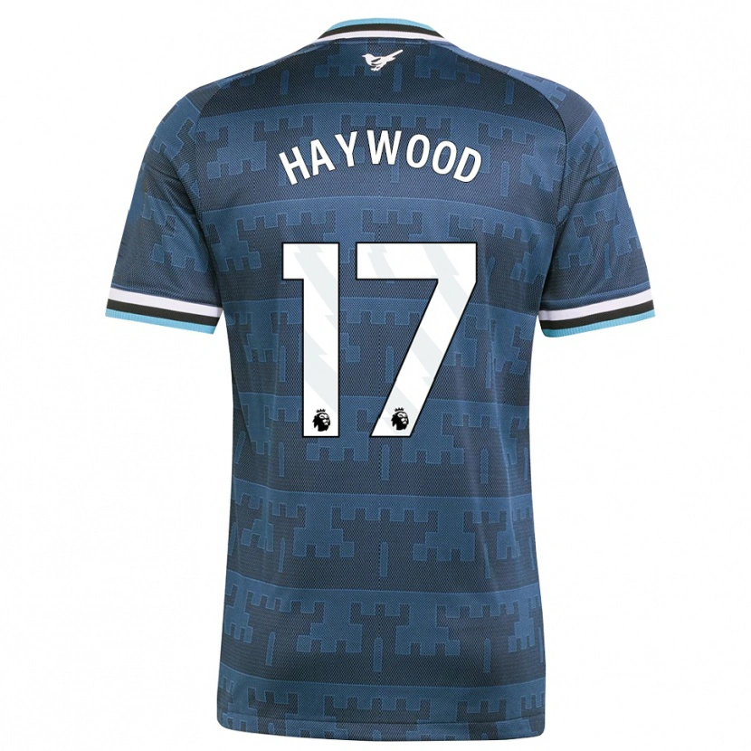 Danxen Mujer Camiseta Sophie Haywood #17 Amarillo Negro Azul 2ª Equipación 2026/27 La Camisa México
