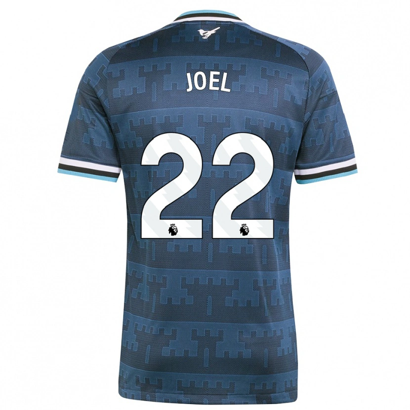 Danxen Mujer Camiseta Lois Joel #22 Amarillo Negro Azul 2ª Equipación 2026/27 La Camisa México