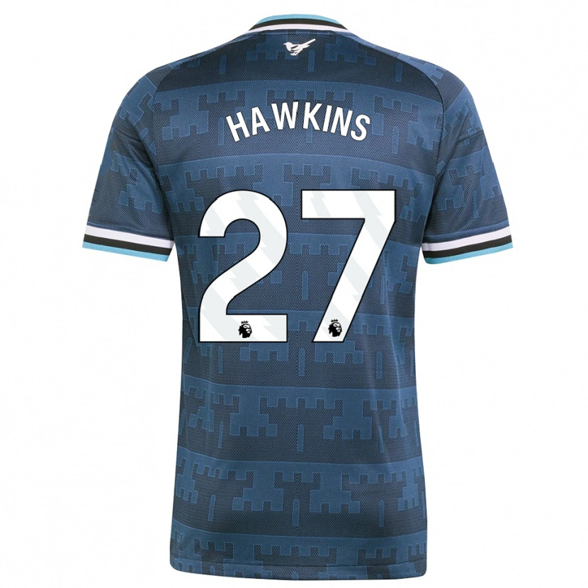 Danxen Mujer Camiseta Hannah Hawkins #27 Amarillo Negro Azul 2ª Equipación 2026/27 La Camisa México