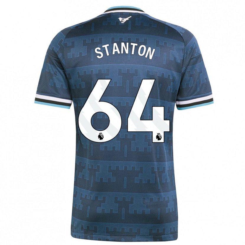 Danxen Mujer Camiseta Ellis Stanton #64 Amarillo Negro Azul 2ª Equipación 2026/27 La Camisa México
