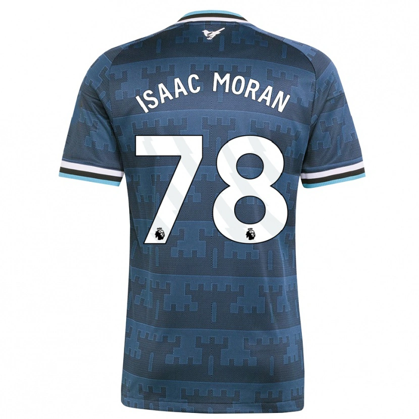 Danxen Mujer Camiseta Isaac Moran #78 Amarillo Negro Azul 2ª Equipación 2026/27 La Camisa México