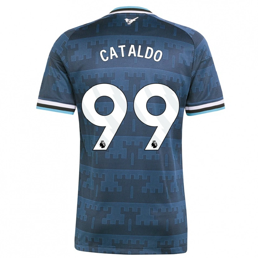Danxen Mujer Camiseta Lia Cataldo #99 Amarillo Negro Azul 2ª Equipación 2026/27 La Camisa México