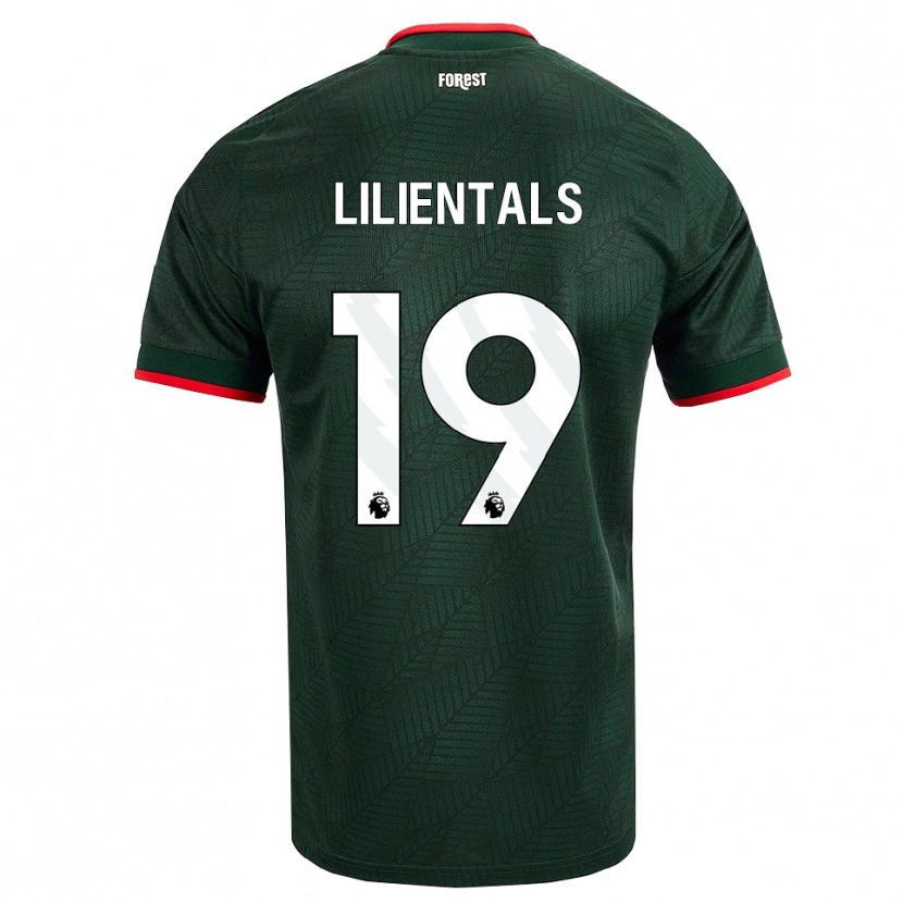 Danxen Mujer Camiseta Matiss Lilientals #19 Verdeoscuro Rojo 2ª Equipación 2026/27 La Camisa México