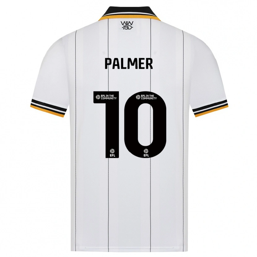 Danxen Mujer Camiseta Jamila Palmer #10 Naranja Blanco Negro 2ª Equipación 2026/27 La Camisa México