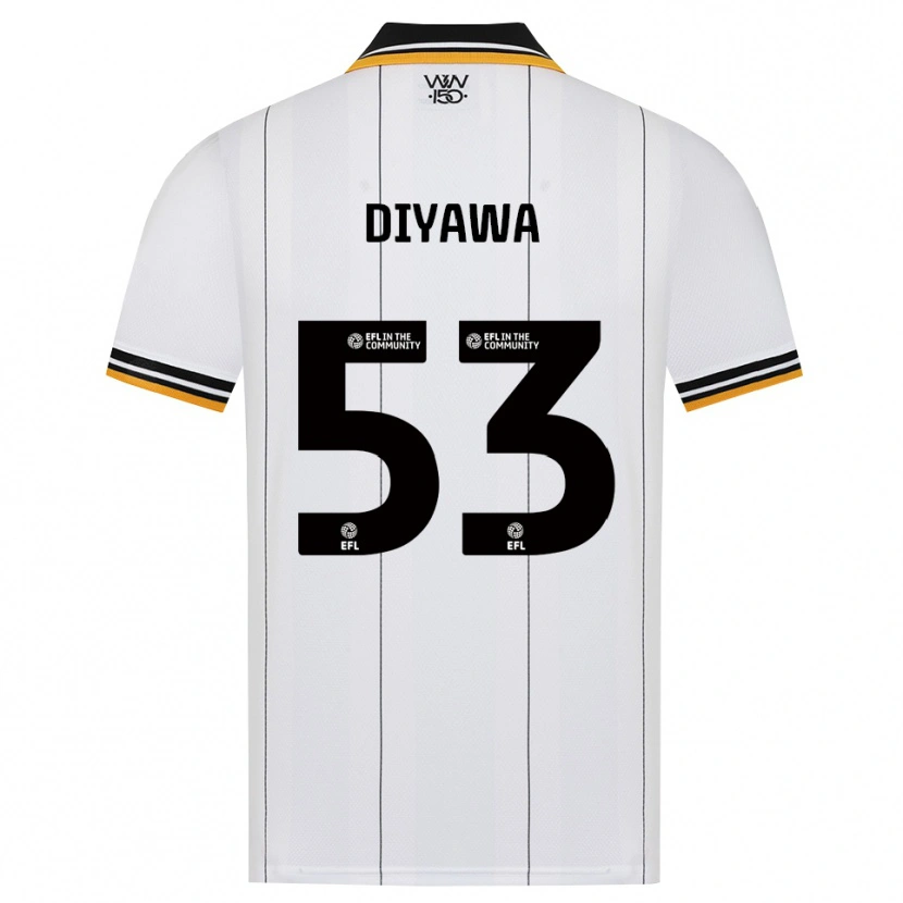Danxen Mujer Camiseta Aaron Keto Diyawa #53 Naranja Blanco Negro 2ª Equipación 2026/27 La Camisa México