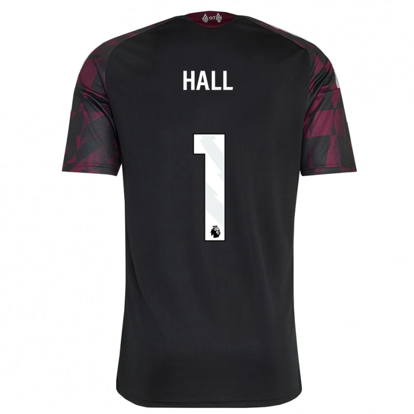 Danxen Mujer Camiseta Bailey Hall #1 Negro Blanco Púrpura Equipación Tercera 2026/27 La Camisa México