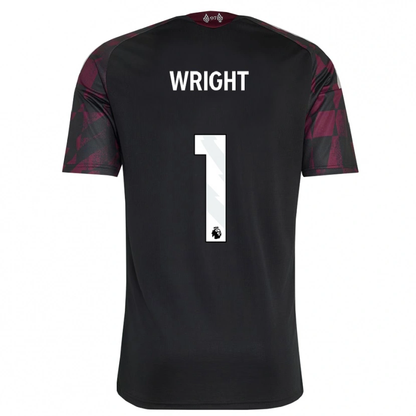 Danxen Mujer Camiseta Matty Wright #1 Negro Blanco Púrpura Equipación Tercera 2026/27 La Camisa México