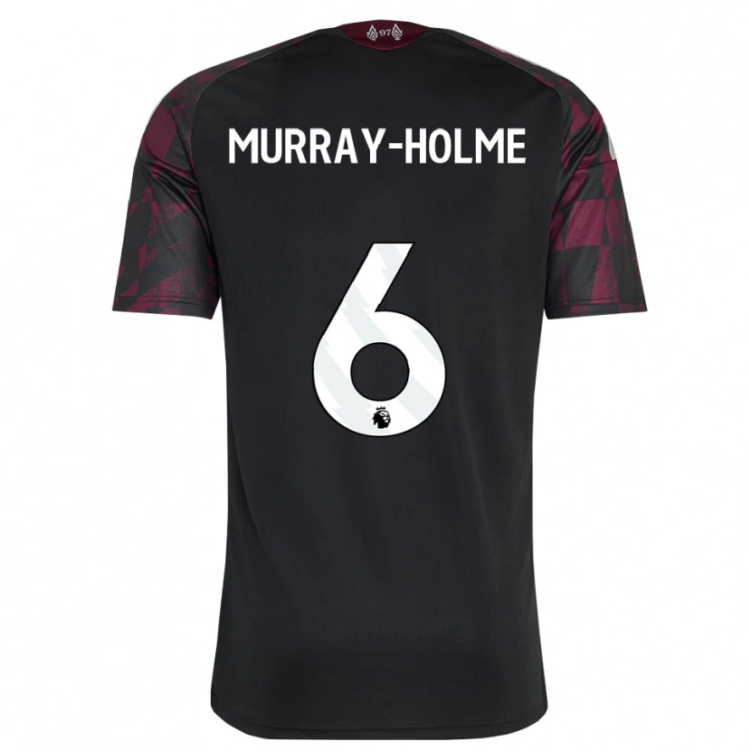 Danxen Mujer Camiseta Haydn Murray-Holme #6 Negro Blanco Púrpura Equipación Tercera 2026/27 La Camisa México
