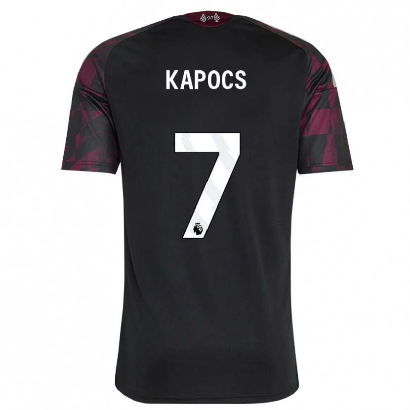 Danxen Mujer Camiseta Cornelia Kapocs #7 Negro Blanco Púrpura Equipación Tercera 2026/27 La Camisa México