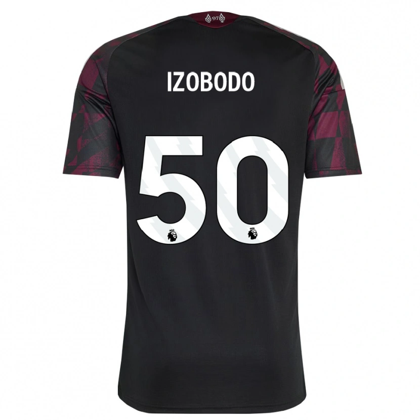 Danxen Mujer Camiseta Elijah Izobodo John #50 Negro Blanco Púrpura Equipación Tercera 2026/27 La Camisa México