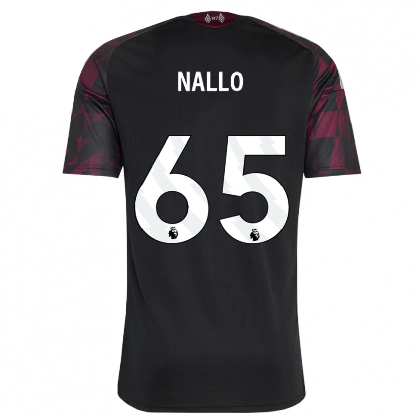 Danxen Mujer Camiseta Amara Nallo #65 Negro Blanco Púrpura Equipación Tercera 2026/27 La Camisa México