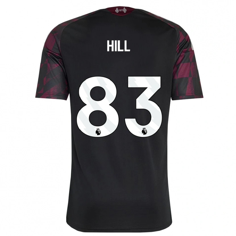 Danxen Mujer Camiseta Thomas Hill #83 Negro Blanco Púrpura Equipación Tercera 2026/27 La Camisa México