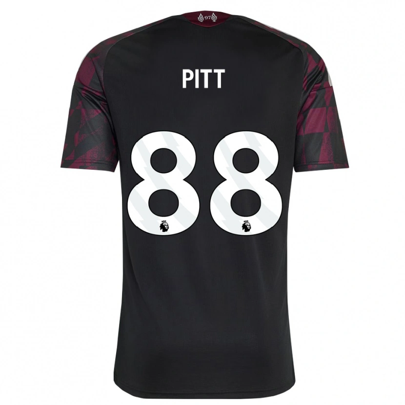 Danxen Mujer Camiseta Lucas Pitt #88 Negro Blanco Púrpura Equipación Tercera 2026/27 La Camisa México