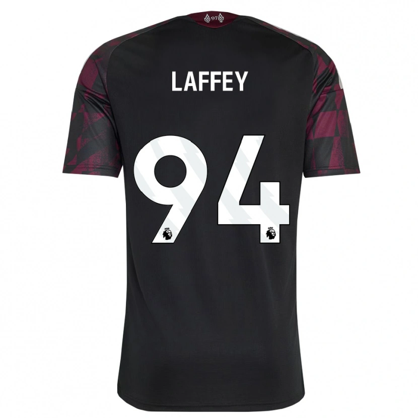 Danxen Mujer Camiseta Michael Laffey #94 Negro Blanco Púrpura Equipación Tercera 2026/27 La Camisa México