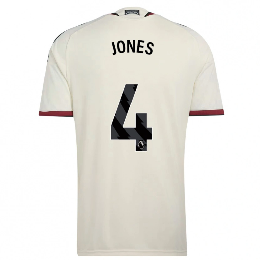 Danxen Mujer Camiseta Phil Jones #4 Beige Negro Rojo Equipación Tercera 2026/27 La Camisa México