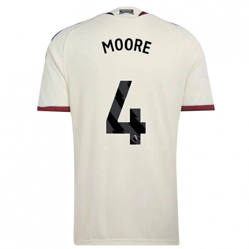Danxen Mujer Camiseta Jade Moore #4 Beige Negro Rojo Equipación Tercera 2026/27 La Camisa México