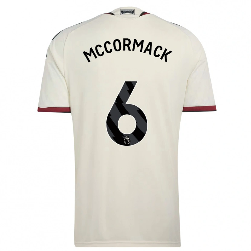 Danxen Mujer Camiseta Rafe Mccormack #6 Beige Negro Rojo Equipación Tercera 2026/27 La Camisa México