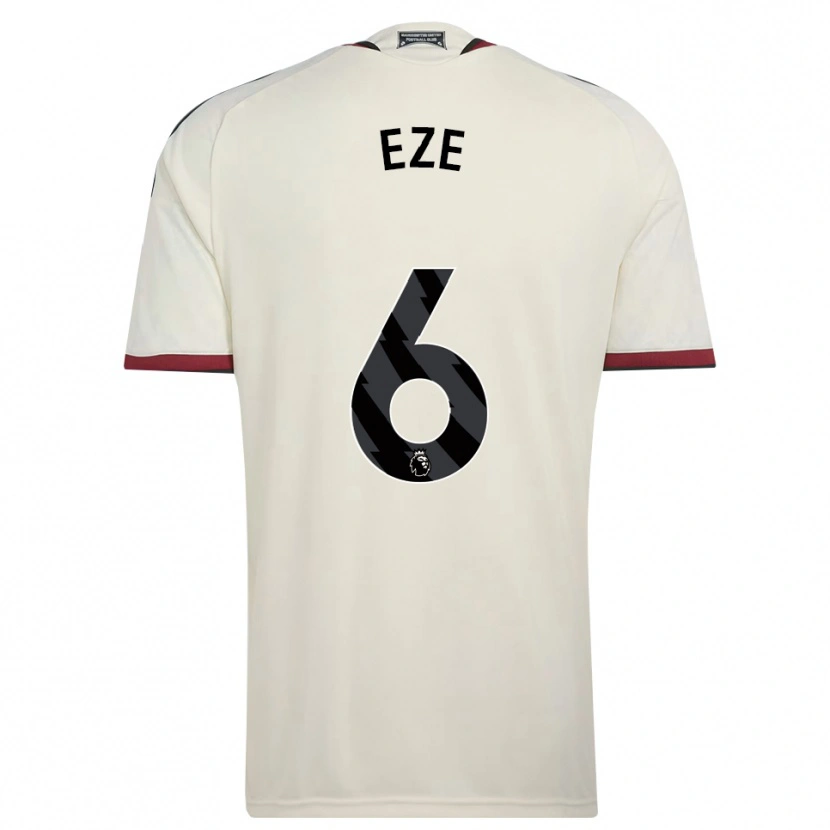Danxen Mujer Camiseta David Eze #6 Beige Negro Rojo Equipación Tercera 2026/27 La Camisa México